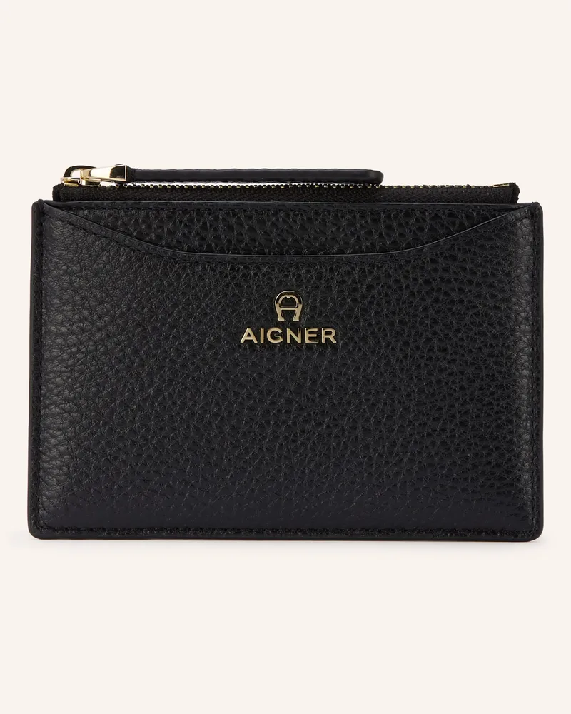 Aigner Kartenetui Marika schwarz Schwarz