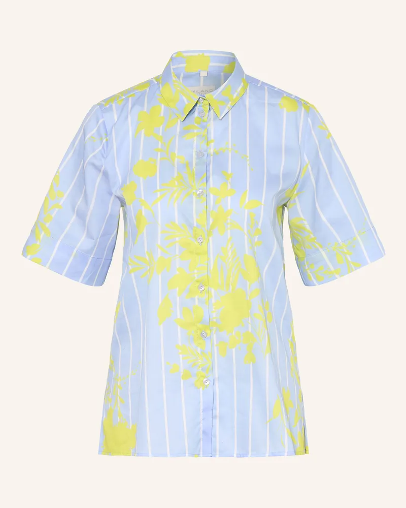 Milano Italy Hemdbluse blau Hellblau