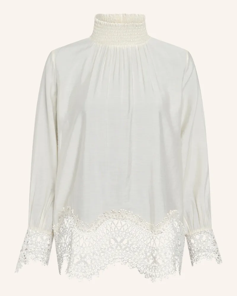 MARC AUREL Bluse Creme