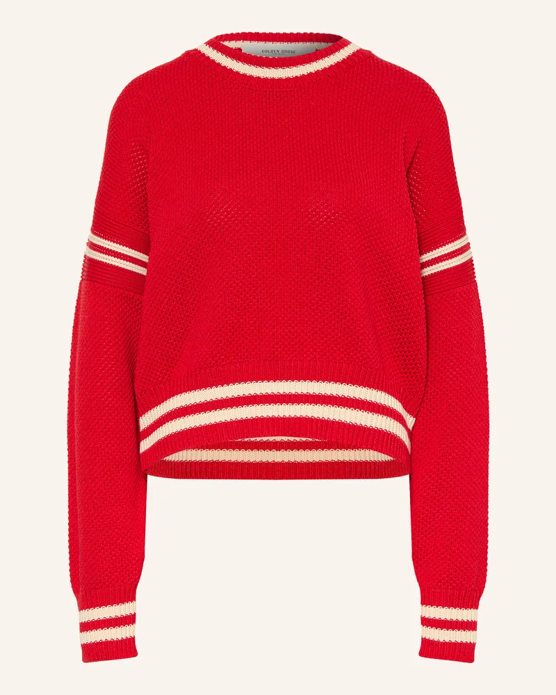 Golden Goose Oversized-Pullover Journey rot Rot