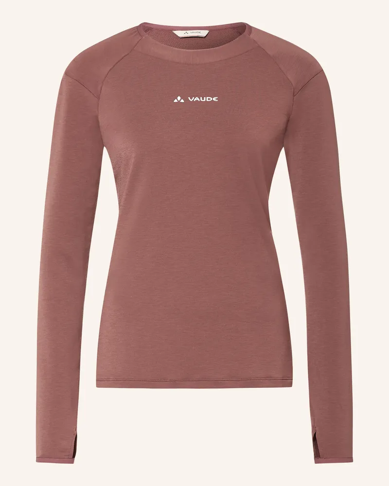 Vaude Funktionsshirt Monviso rot Altrosa