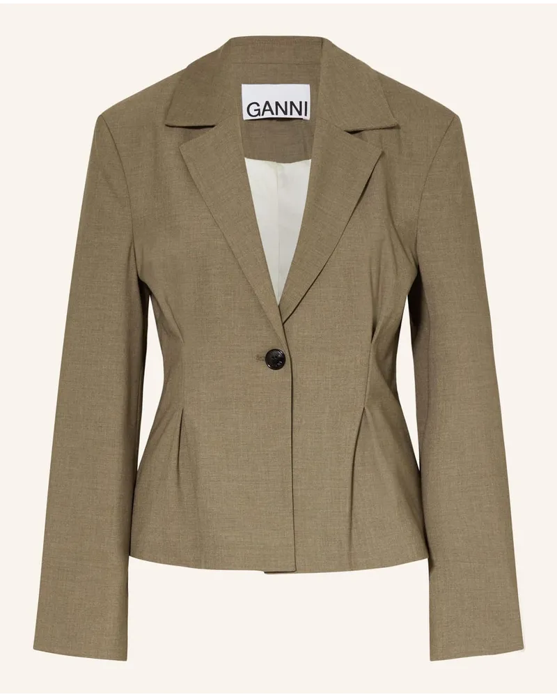 Ganni Blazer Gruen