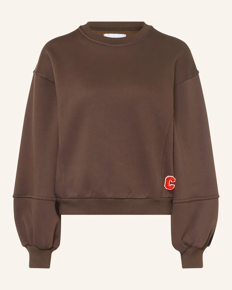 No. 1 Como Sweatshirt Fabienne braun Dunkelbraun