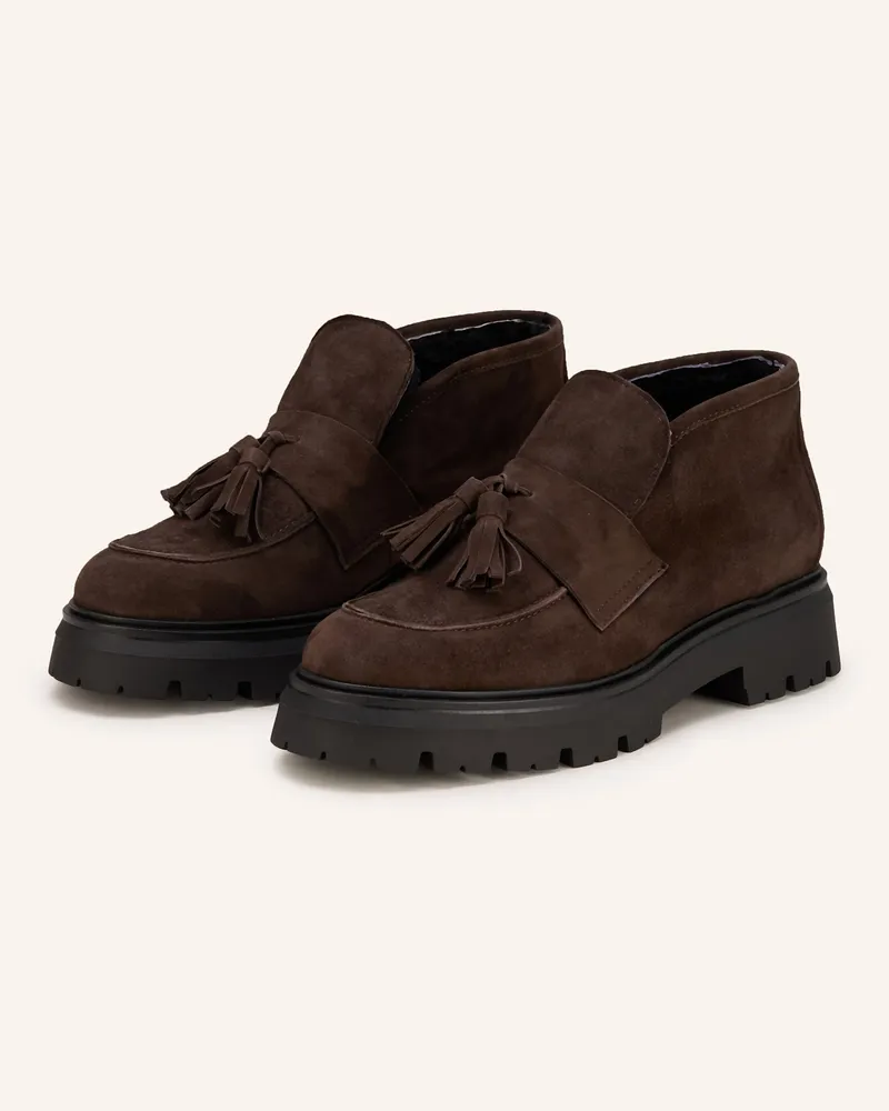 Darling Harbour Boots Dunkelbraun