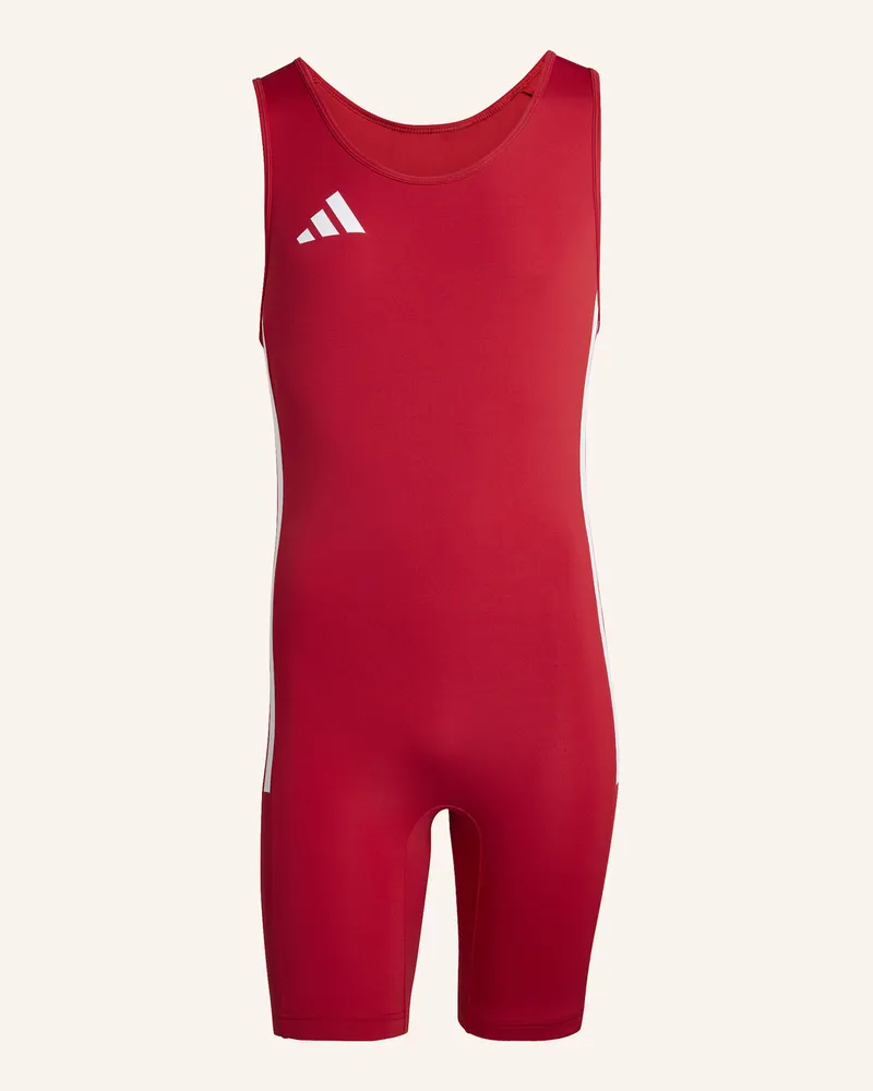 adidas Powerlift Weightlifting Einteiler rot Rot