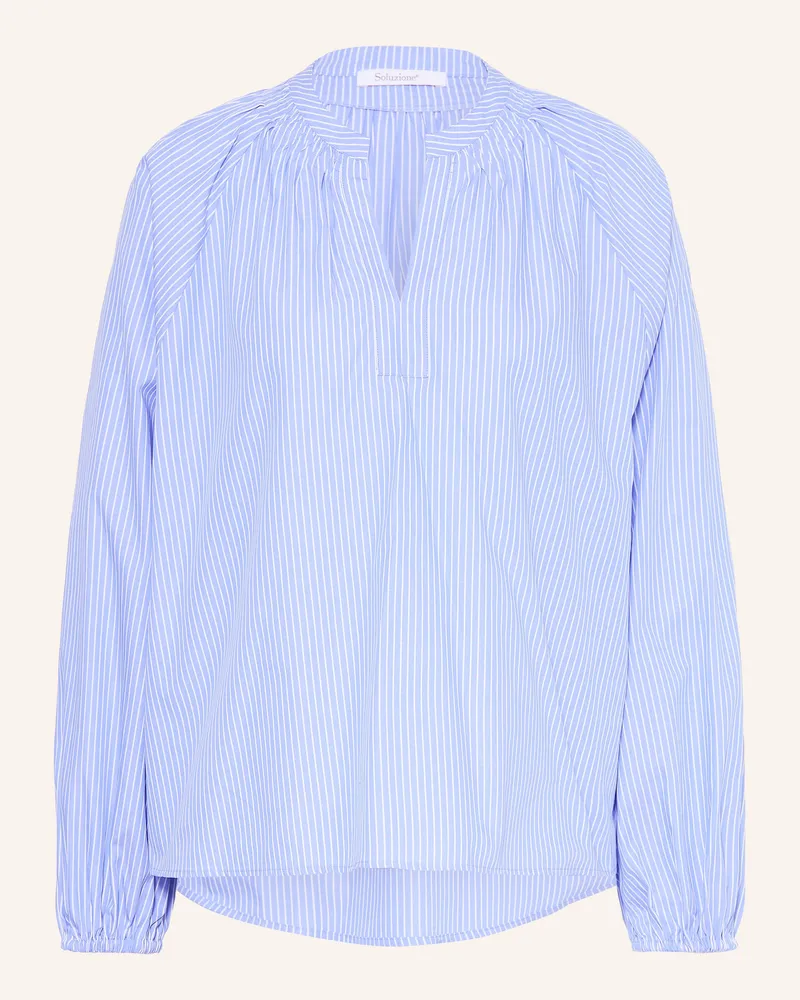 Soluzione Blusenshirt Hellblau