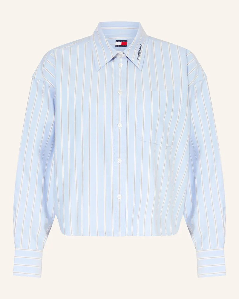 Tommy Hilfiger Hemdbluse Hellblau