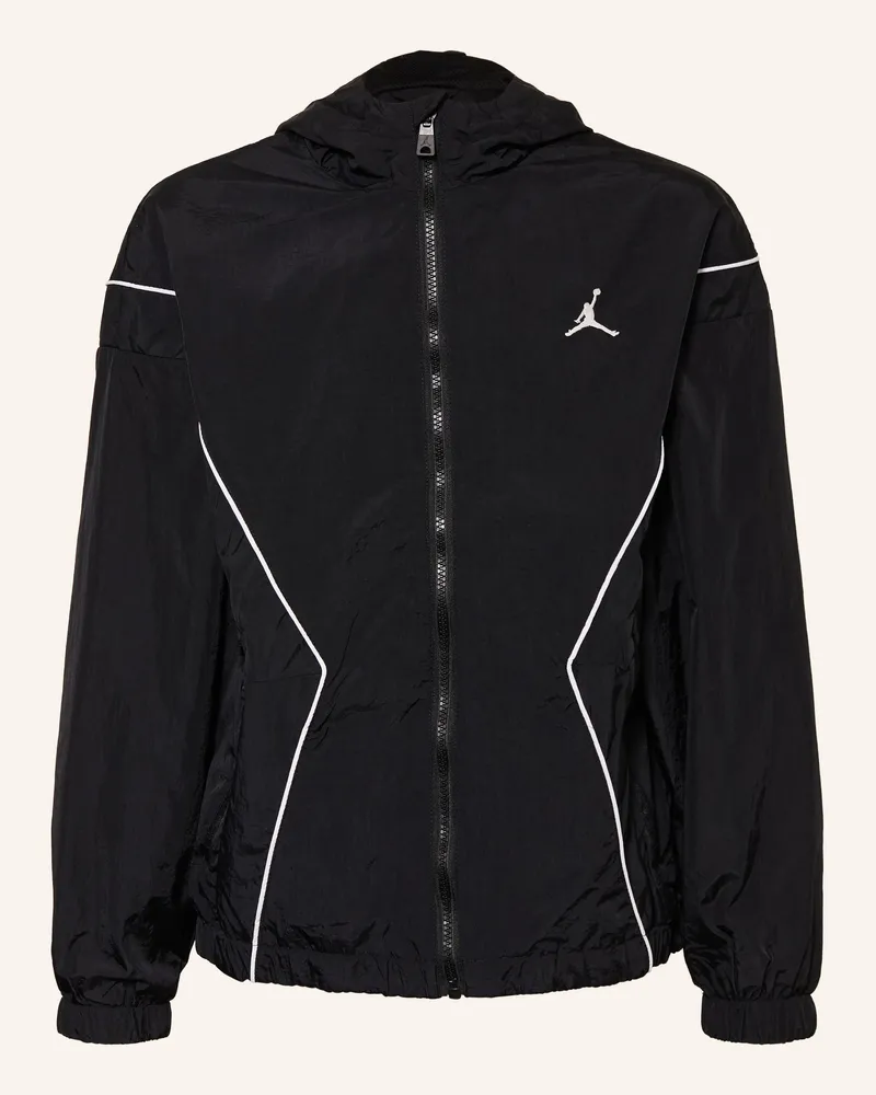 Jordan Jacke Essential Draft schwarz Schwarz
