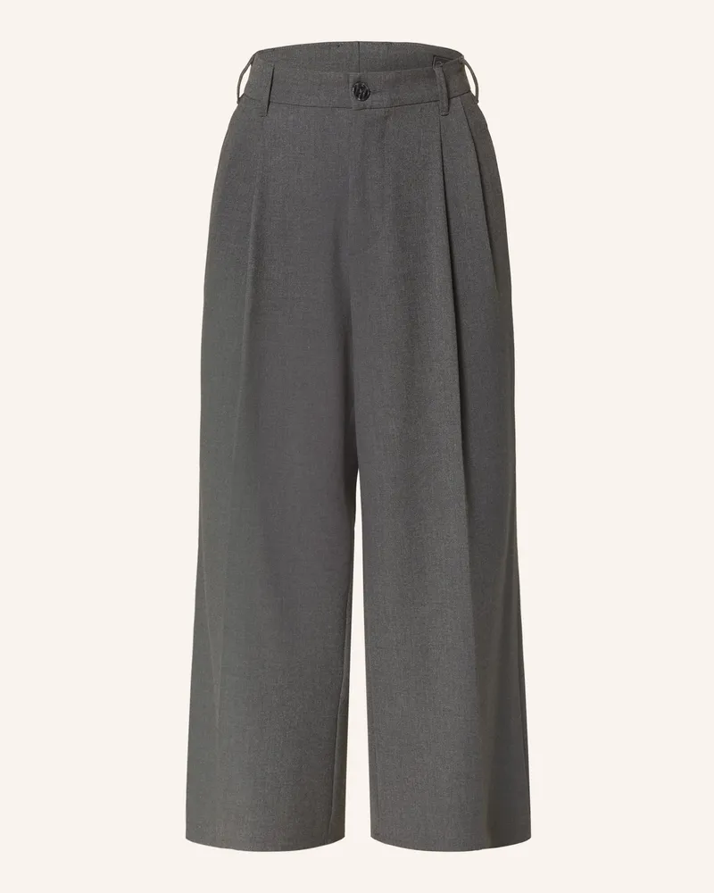 Herrlicher Marlenehose Narzissa grau Dunkelgrau