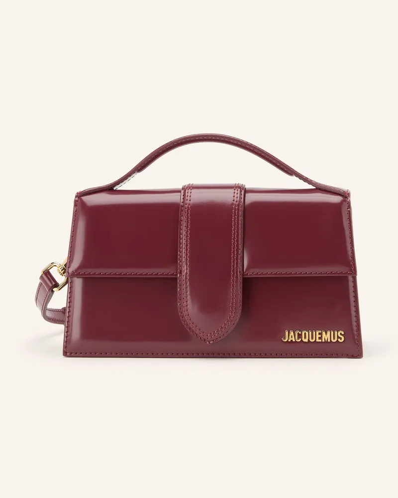 Jacquemus Umhängetasche Le Grand Bambino rot Dunkelrot
