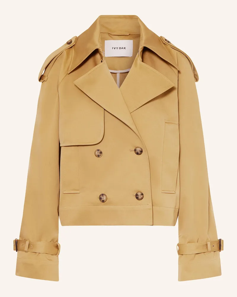 IVY & OAK Cropped-Trenchcoat JESSICA Camel