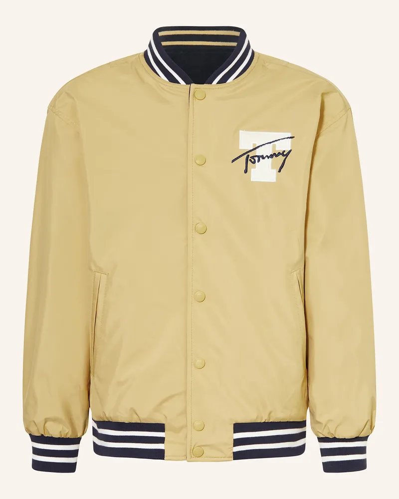 Tommy Hilfiger College-Jacke zum Wenden Hellbraun