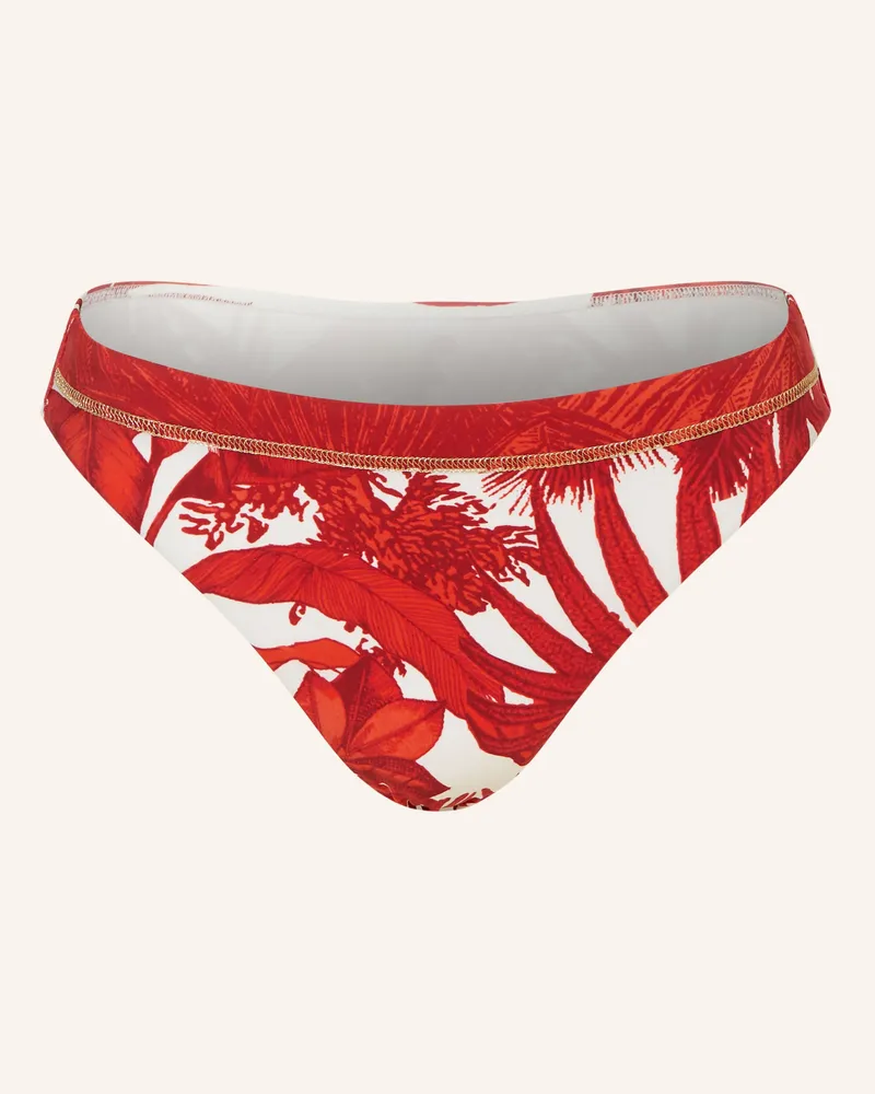 Maryan Mehlhorn Basic-Bikini-Hose Palmaria Mit Glitzergarn rot Rot