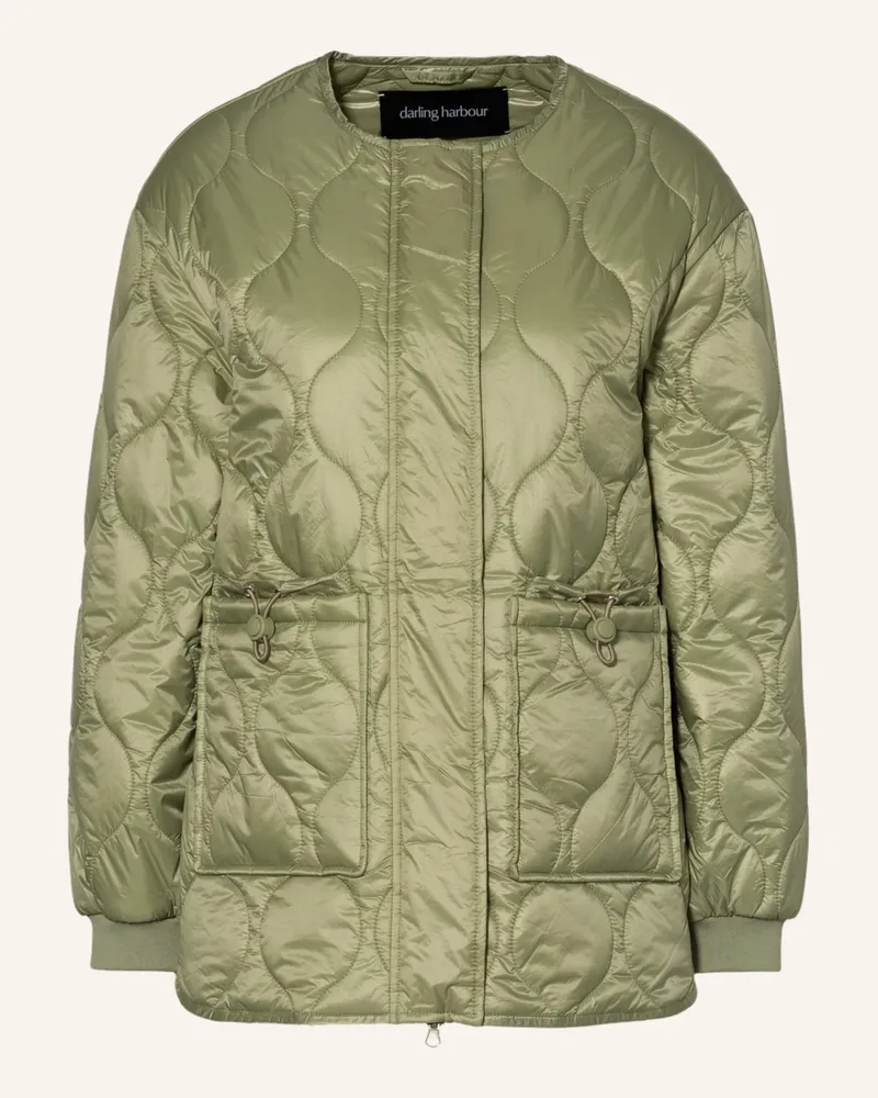 Darling Harbour Steppjacke Khaki