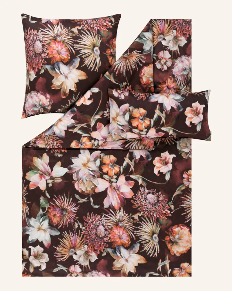 Estella Bettwäsche Jette rot Dunkelrot