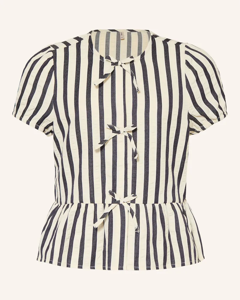 only Blusenshirt schwarz Weiss