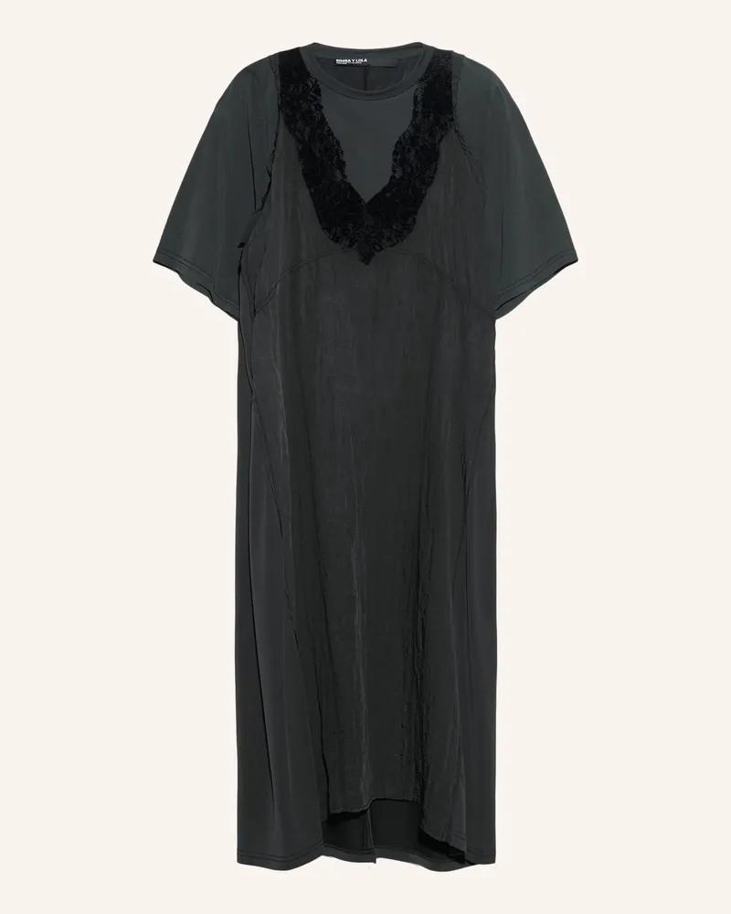 BIMBA Y LOLA Midikleid schwarz Schwarz