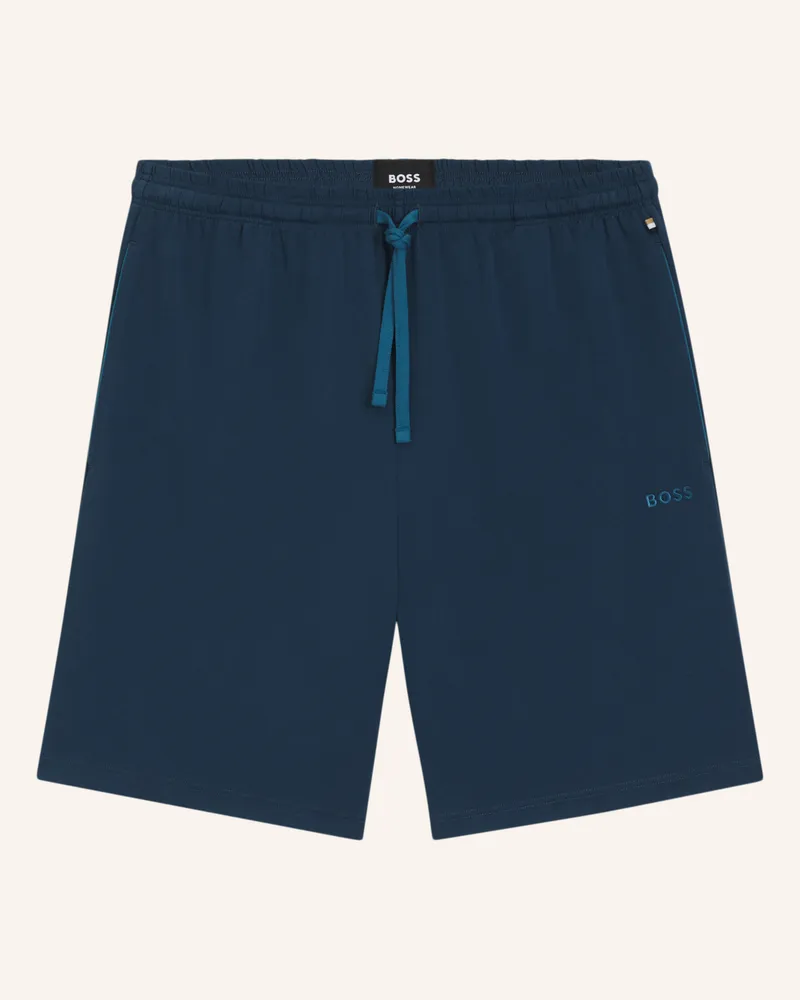 HUGO BOSS Loungewear Unterteil MIX&MATCH SHORT CW Hellblau