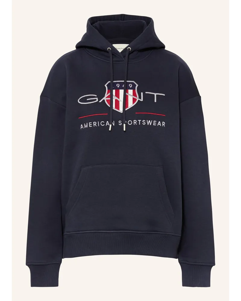 Gant Hoodie Blau