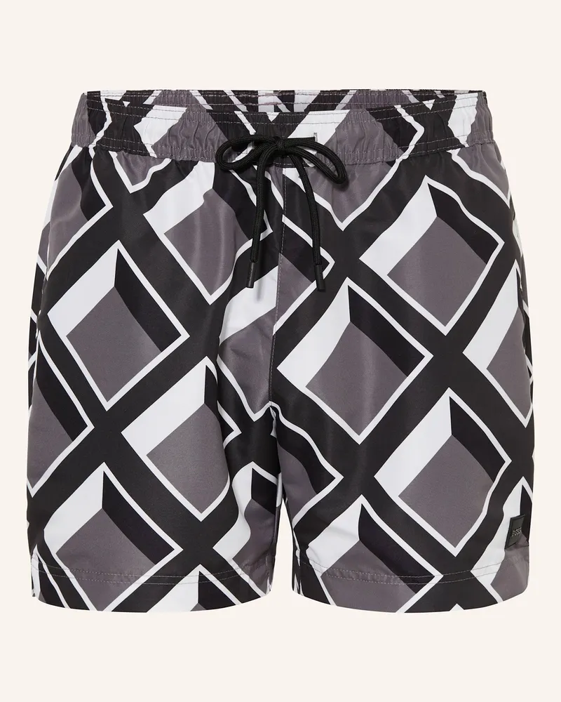 HUGO BOSS Badeshorts VIBE Schwarz