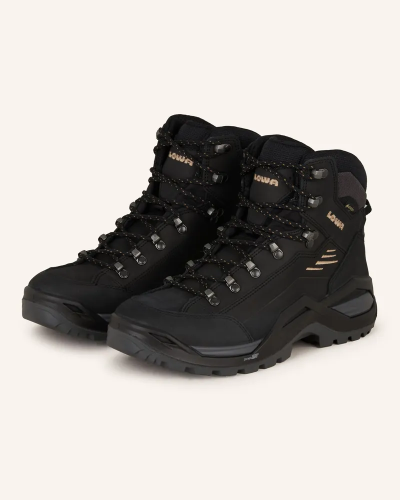 Lowa Wanderschuhe Renegade Evo Gtx Mid schwarz Schwarz
