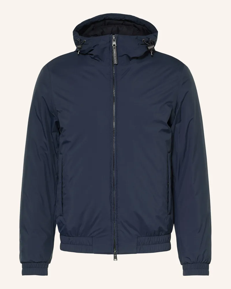 Woolrich Funktionsjacke blau Dunkelblau