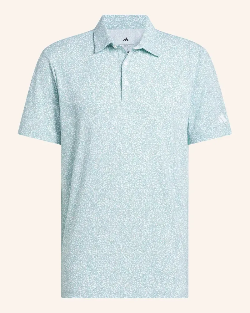 adidas ULTIMATE365 MINI BUNKER POLOSHIRT Türkis