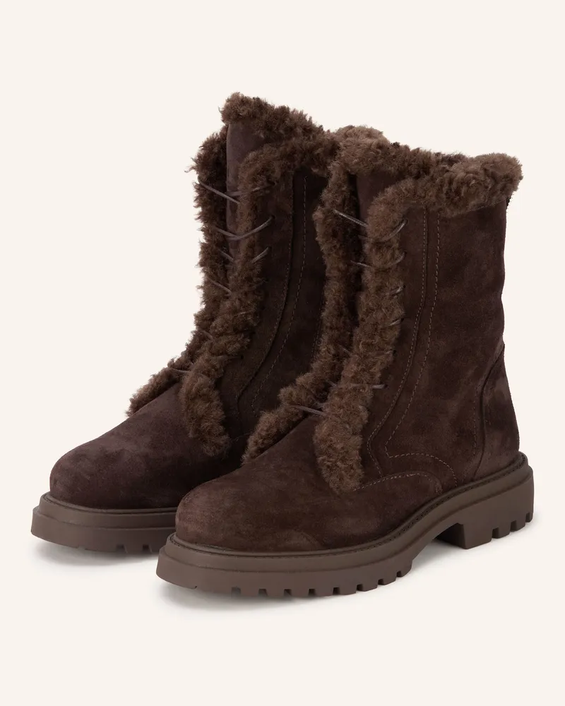Bibi Lou Schnürboots braun Dunkelbraun