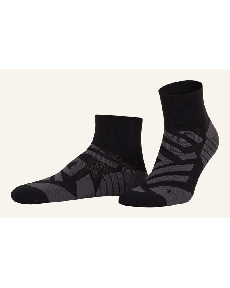 ON Running Laufsocken PERFORMANCE MID SOCK Schwarz