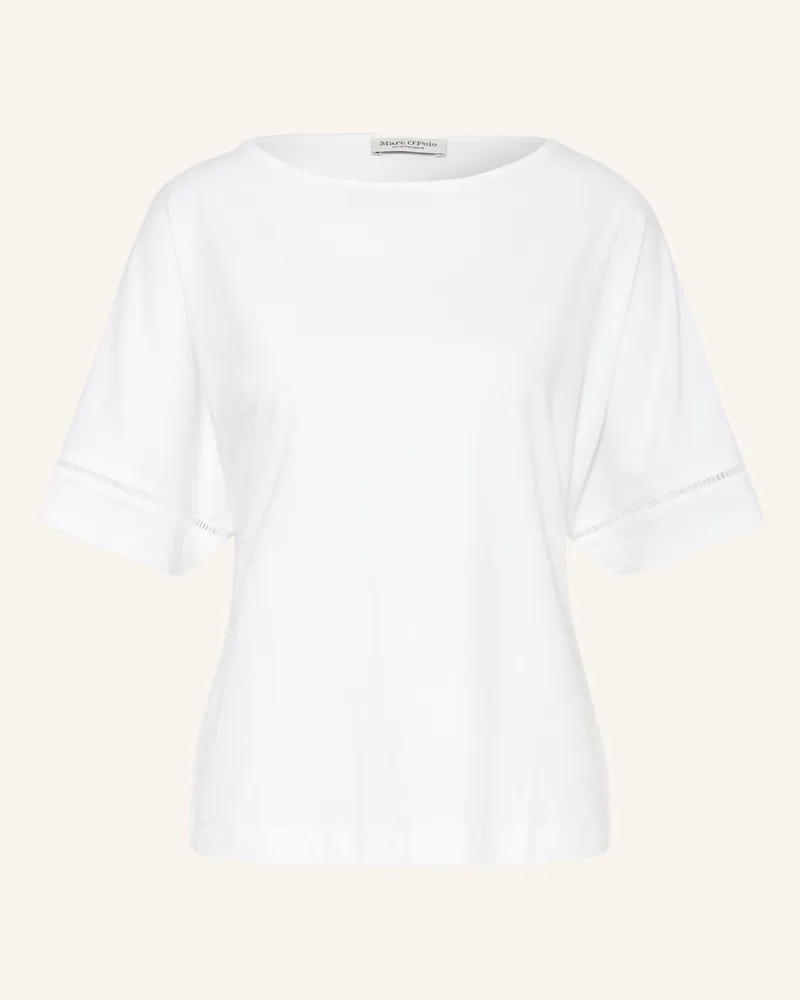 Marc O'Polo T-Shirt weiss Weiss