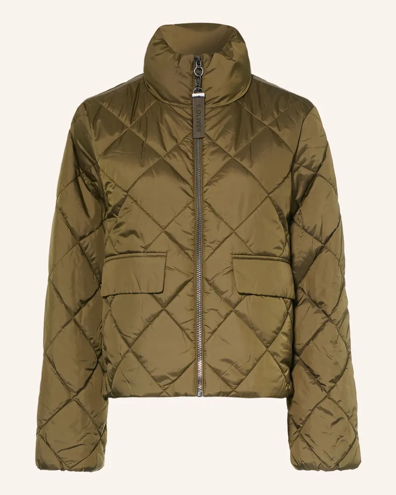 S.Oliver Steppjacke gruen Khaki