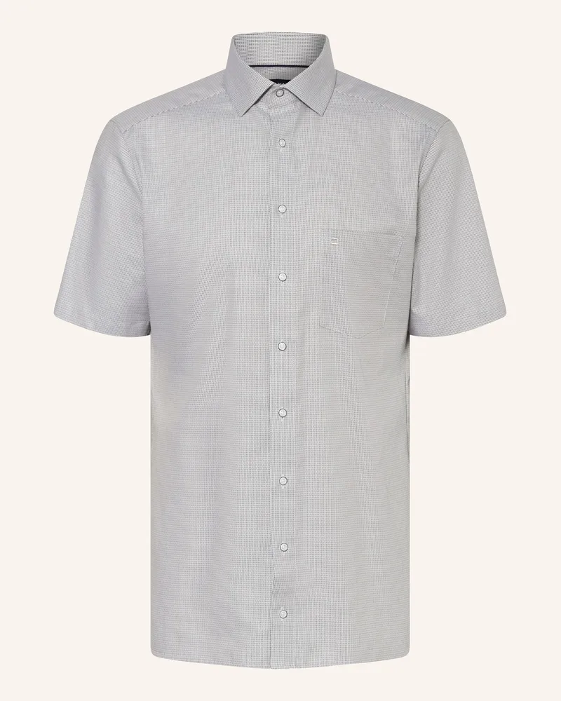 Olymp Kurzarm-Hemd Luxor modern fit Oliv