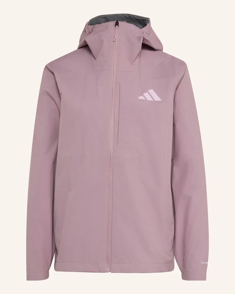 adidas Terrex Multi 2.5 Layer Climaproof Regenjacke lila Lila