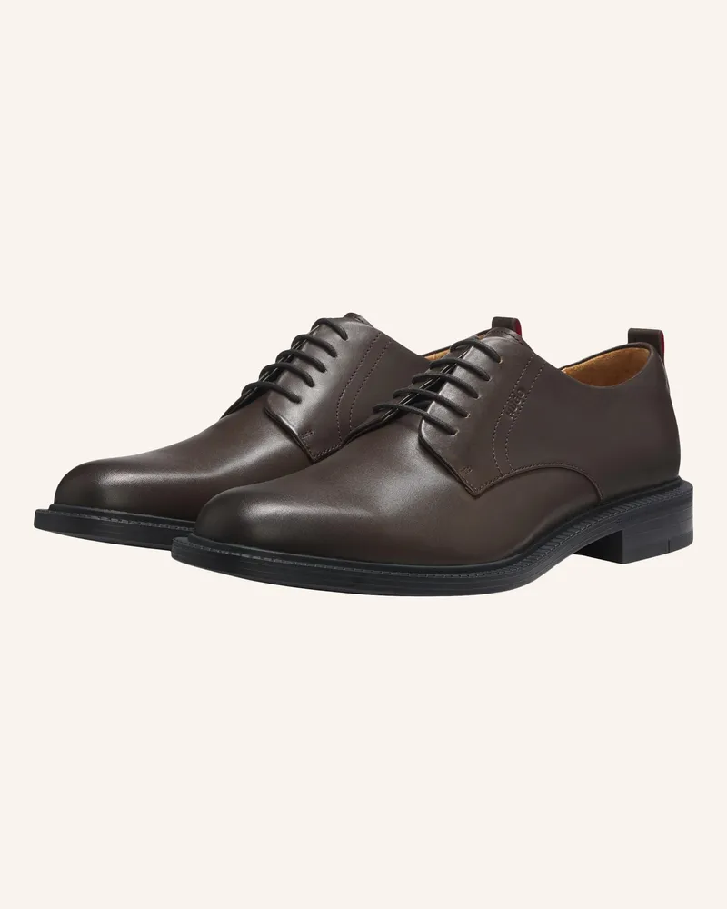 HUGO BOSS Monks Lysander_Derb_Ltst braun Dunkelbraun