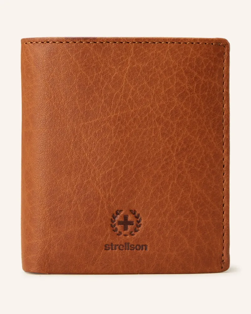 Strellson Geldbörse BLACKWALL RENO Braun