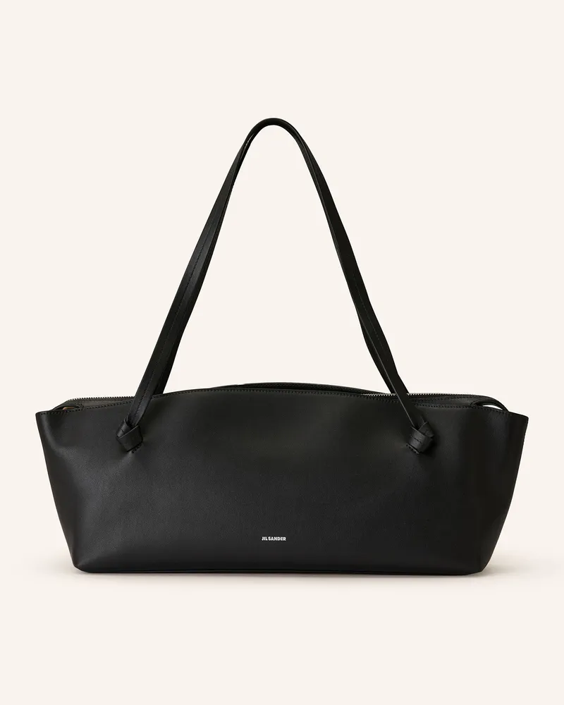 Jil Sander Schultertasche schwarz Schwarz