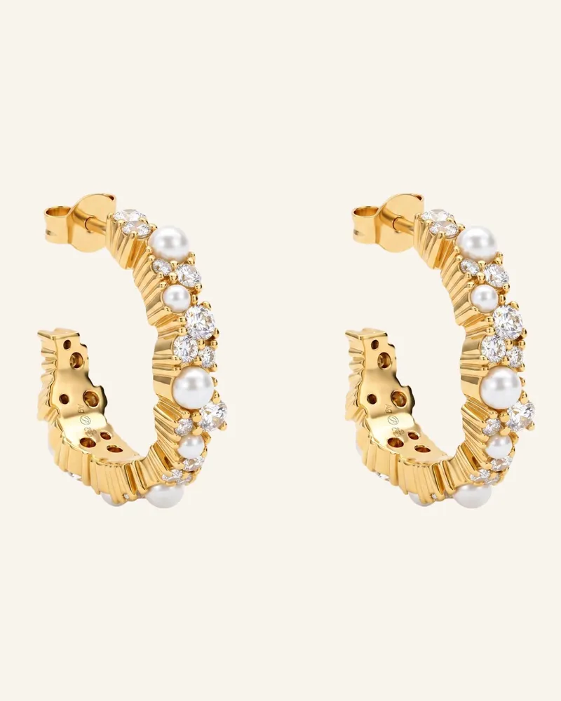 POMPIDOU Creolen Alice By Glambou gold Gold