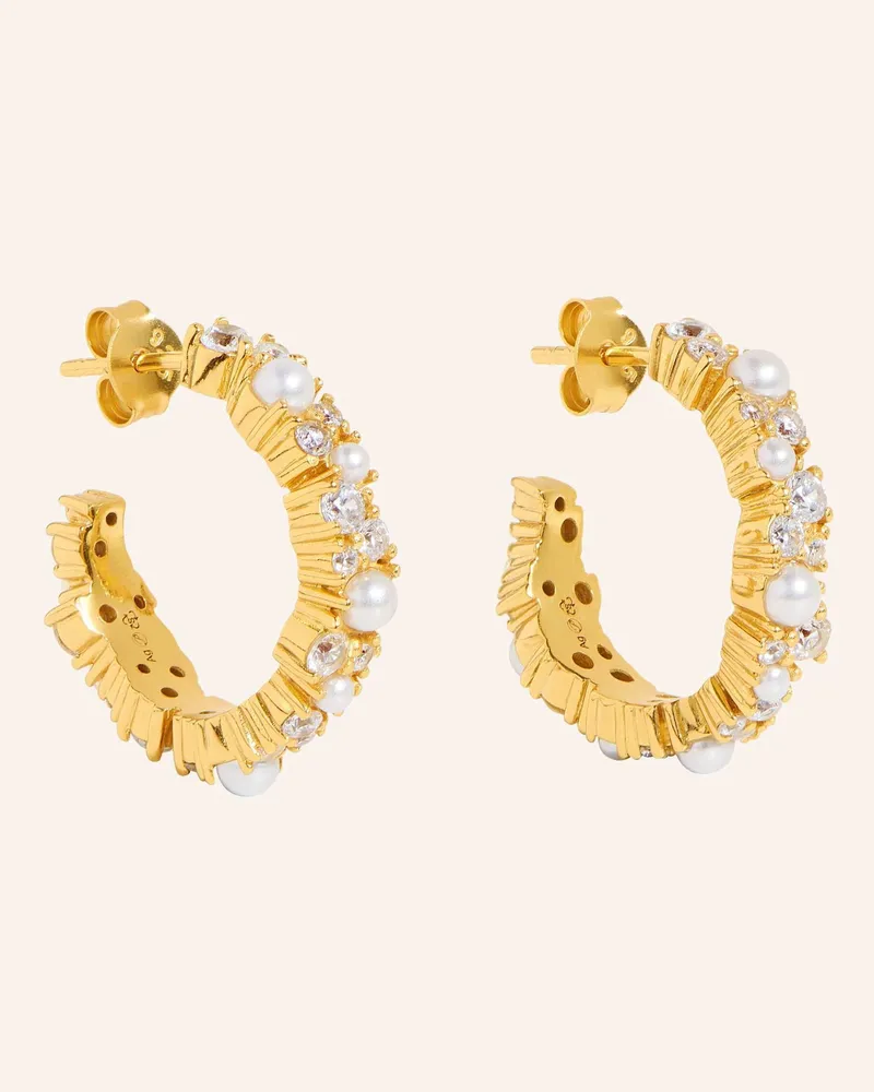 POMPIDOU Creolen Alice By Glambou gold Gold