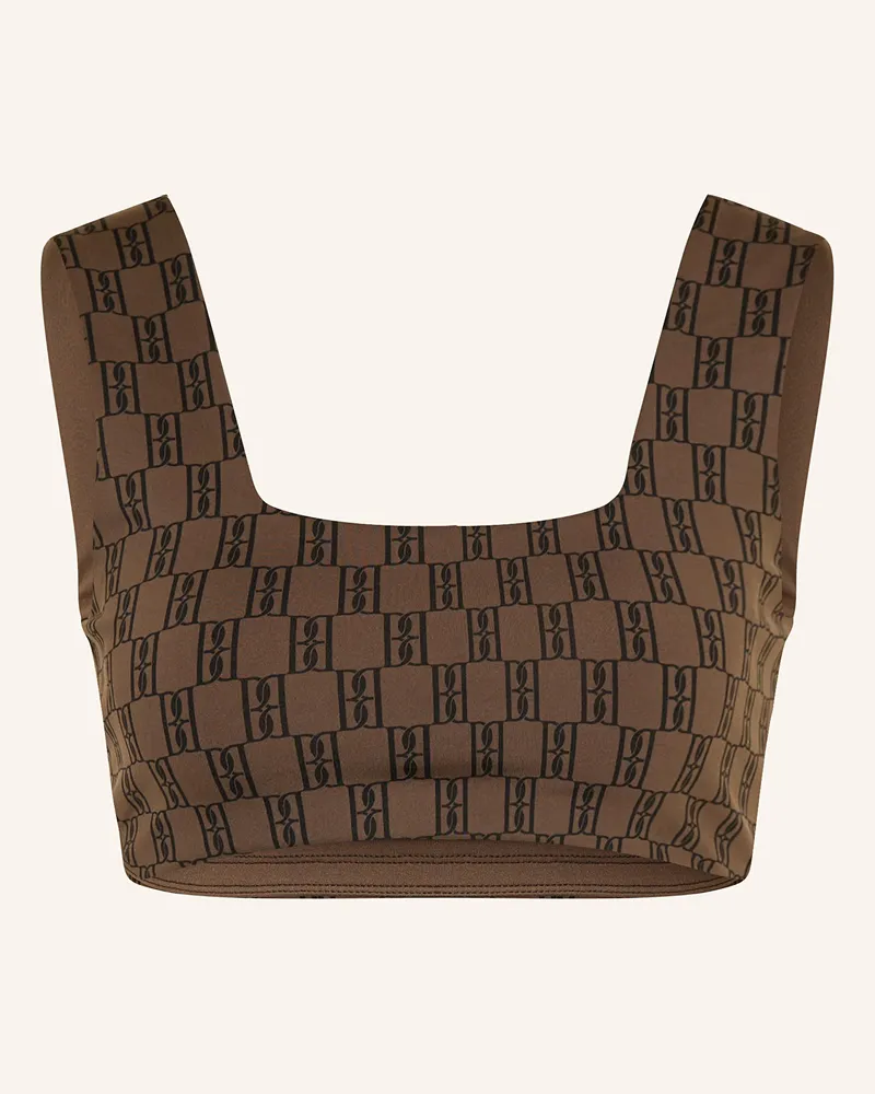 By Malene Birger Cropped-Top BRAGA Hellbraun