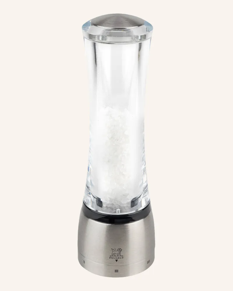 Peugeot Salzmühle Daman U Select silber Transparent