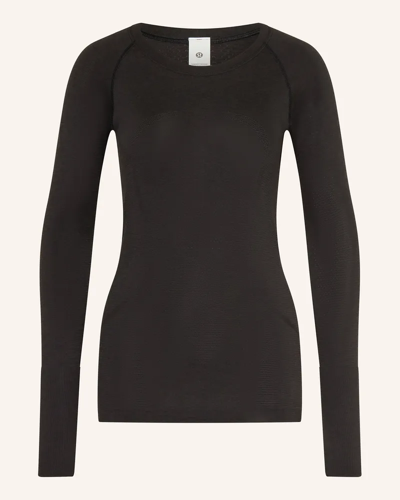 LULULEMON Longsleeve Swiftly Tech 2.0 schwarz Schwarz