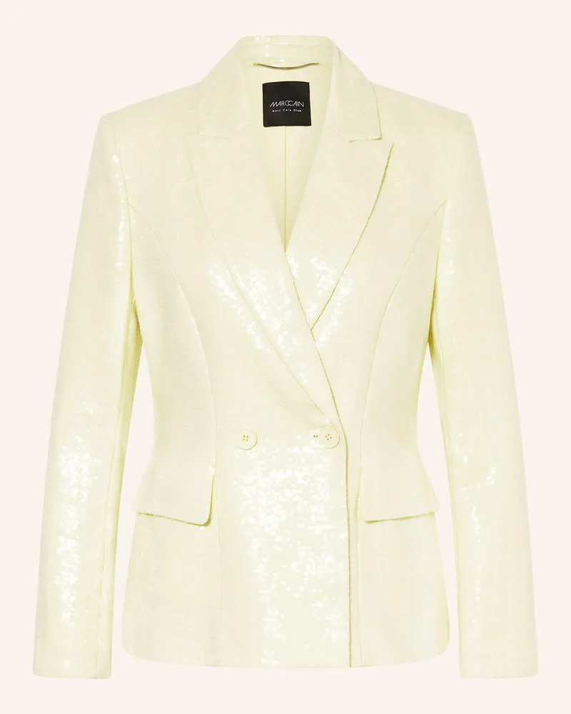 Marc Cain Blazer mit Leinen und Pailletten 405