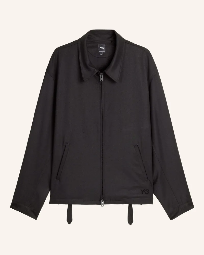 Y-3 Y-3 Blouson, Wolle schwarz Schwarz