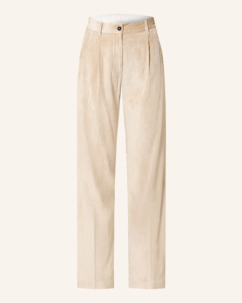 nine:inthe:morning Marlenehose BLENDA aus Cord Beige