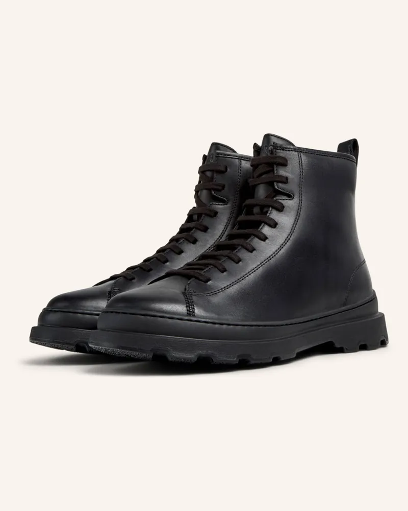 Camper Stiefeletten Brutus+ schwarz Schwarz