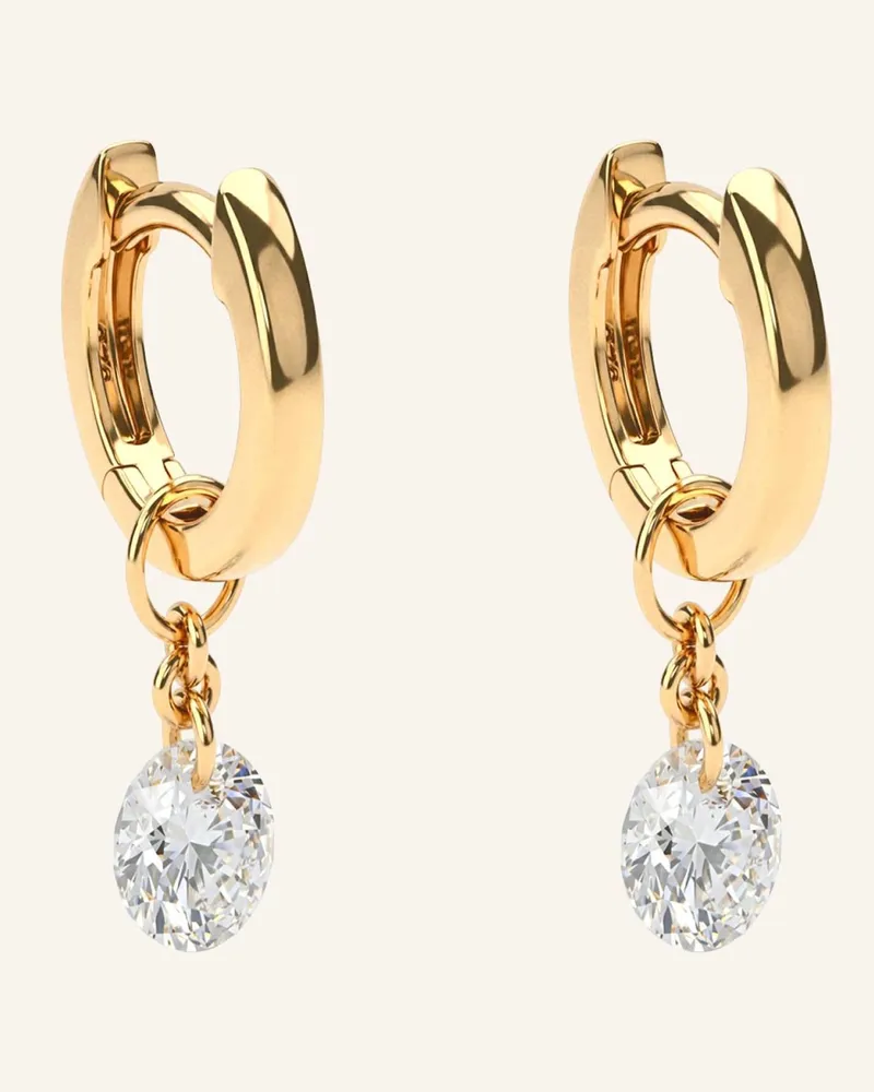 POMPIDOU Ohrhänger Asma Solo By Glambou gold Gold