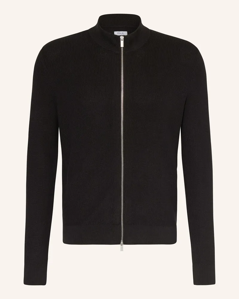paul Strickjacke Schwarz