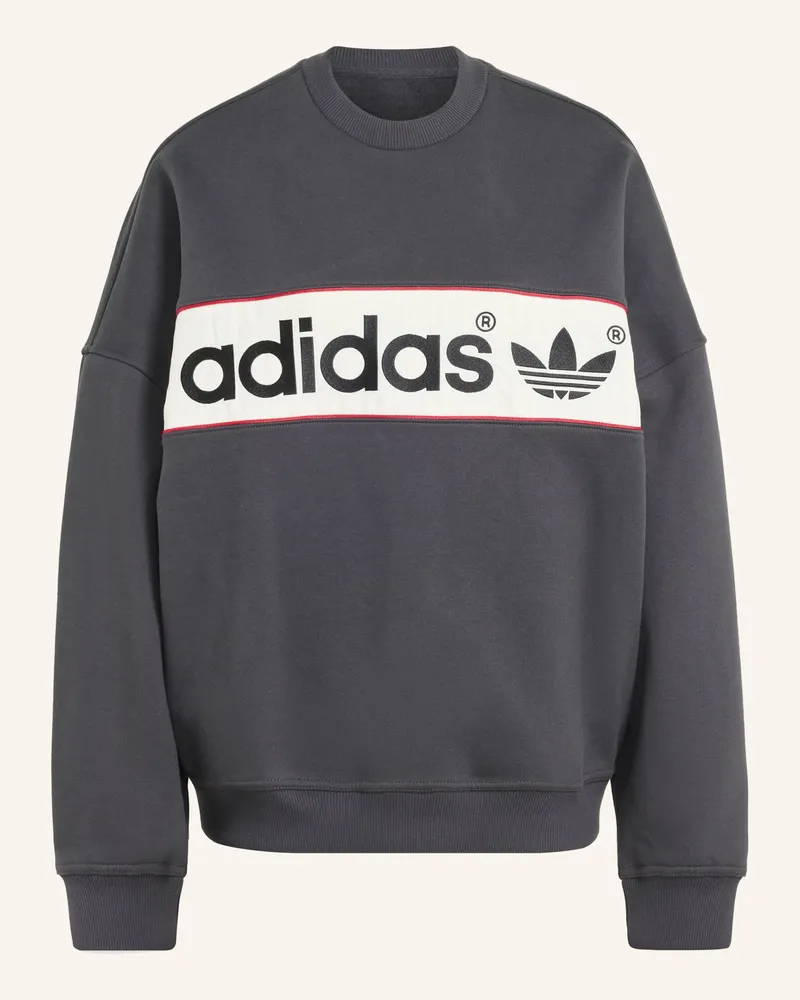 adidas Adisignature Ny Sweatshirt, Rundhalsausschnitt schwarz Schwarz