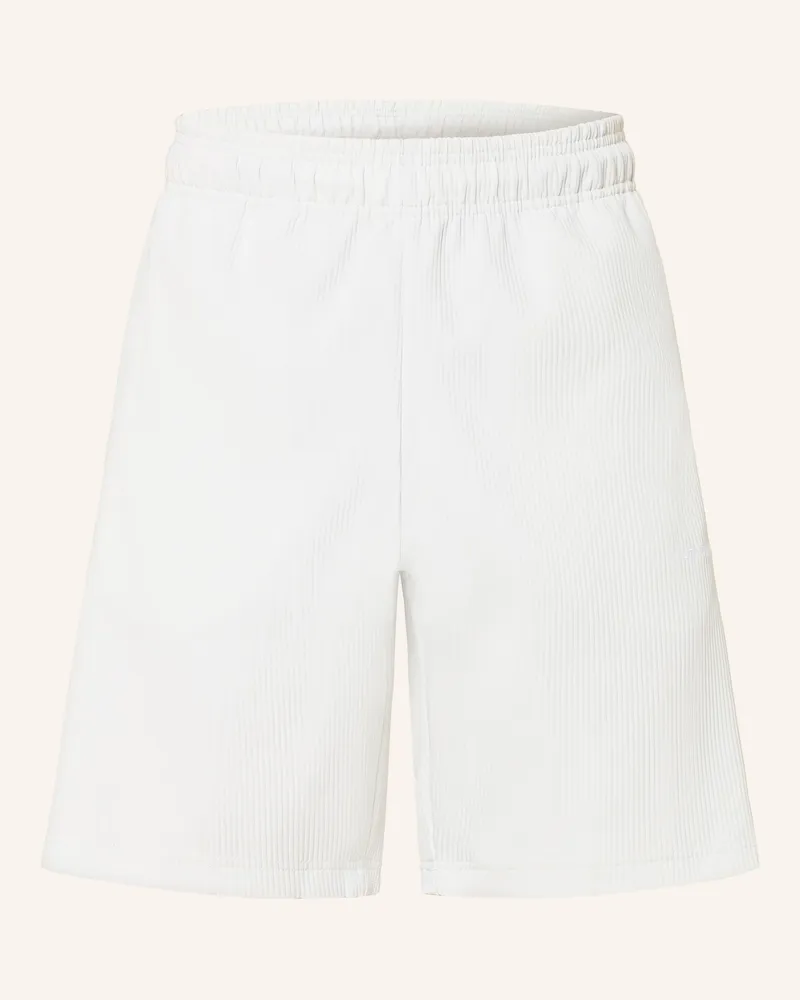 PEGADOR Plisseeshorts Troy grau Hellgrau