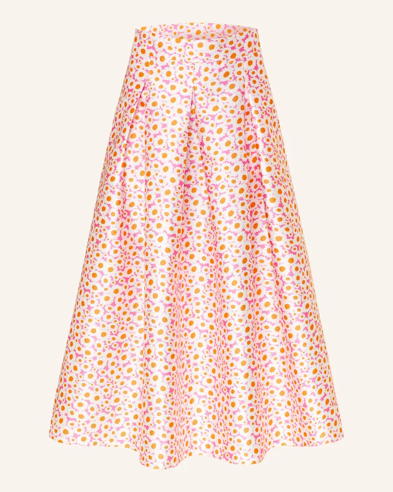 SEM PER LEI Faltenrock Weiss